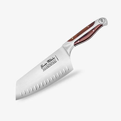 7” Vegetable Cleaver, Chopping Knife with Wood Handle, Kitchen Knife, Executive Chef Series