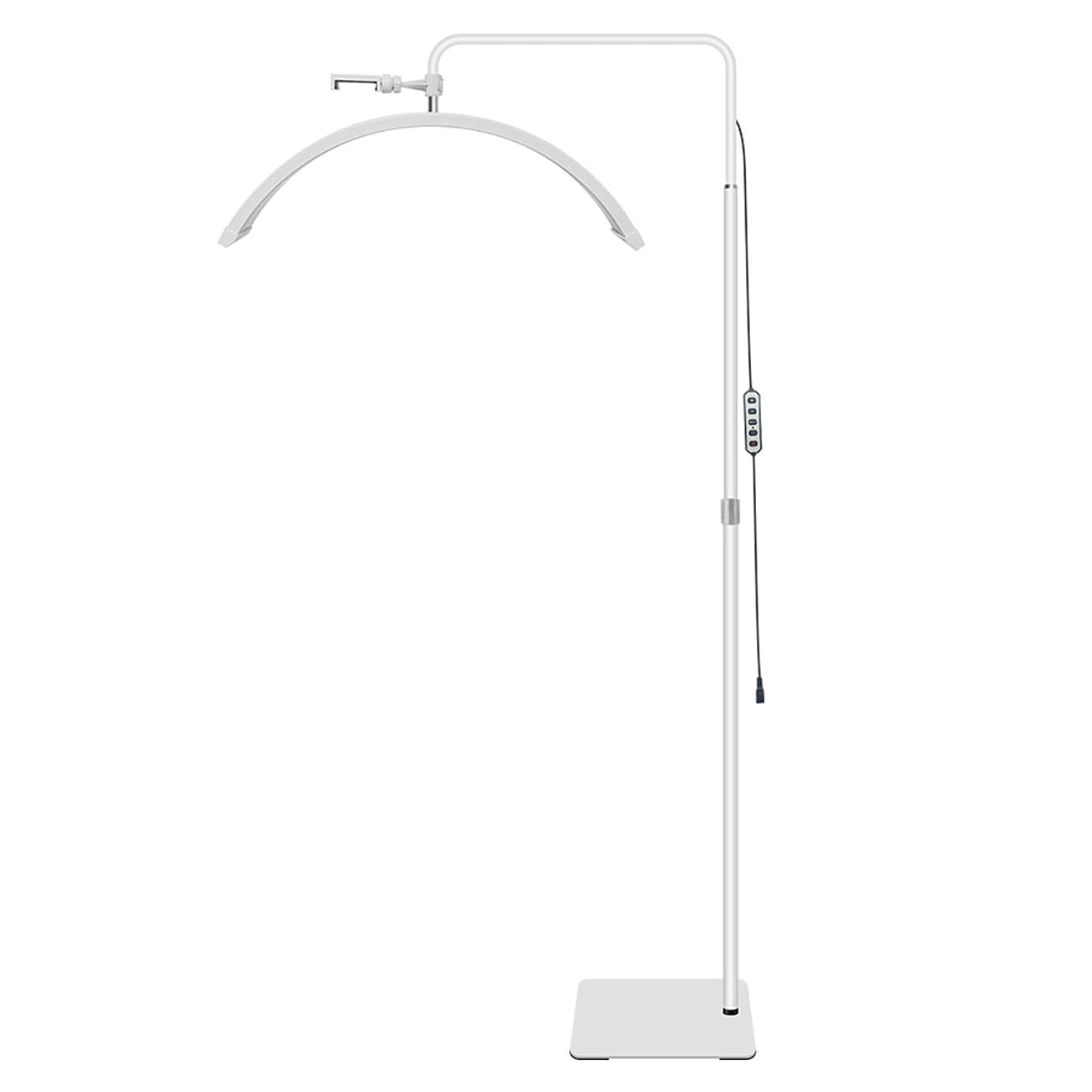 ayex LED Beauty Lampe 24 Zoll Standleuchte für Studio & Kosmetik weiß M6X