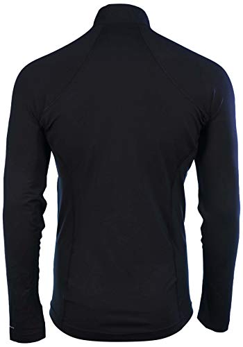 Columbia Men's Midweight Half Zip Omni Heat Top Black Shirt3
