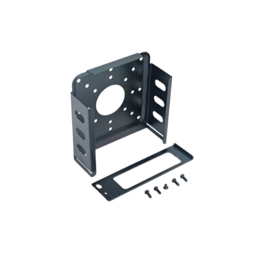 Image of Varient Mac mini M4 Mount Stand Secure - Mount - Lockable Under Desk | Wall & Tabletop Bracket Holder | Anti-Theft Metal Rack with Screw Fixation for Mac mini M4