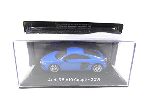 - Auto 1/43 Collection SUPERCARS Compatibel met Audi R8 V10 Coupé 2019 (S63) - Afbeelding 4
