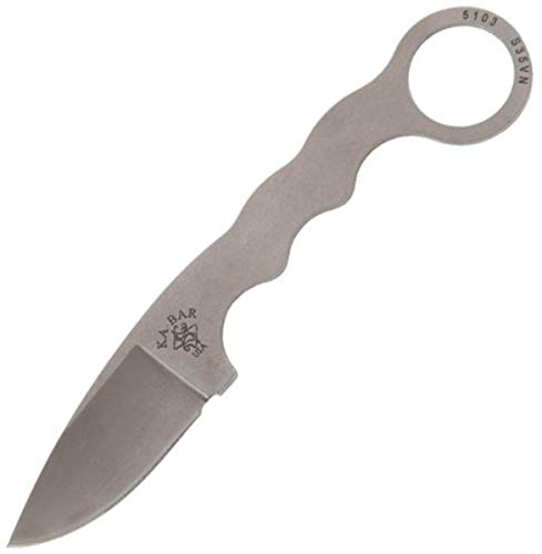 Up To 40% OFF KA-BAR 5103 Snody Snake Charmer Fixed Blade Knife, Silver Hottest Sale KA-BAR 5103 Snody Snake Charmer Fixed Blade Knife, Silver
