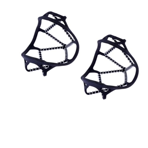 BESPORTBLE Ice Cleats for Boots Shoes Men Women Anti-Slip Crampons and Lightweight Design for Outdoor Activities