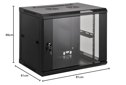 'Intellinet 19 A Muro 9 Nero Nero 15 He 77X60X60Montiert - 4