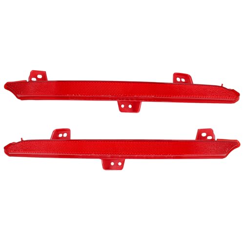Image of Rear Bumper Reflector Compatible with Honda Accord 2018 2019 2020 2021 2022 Replace# HO1184113 HO1185113 33555-TVA-A01 33505-TVA-A01 for Driver and Passenger Side
