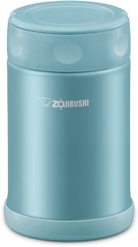 Zojirushi Stainless Steel Food Jar, Medium, Aqua Blue
