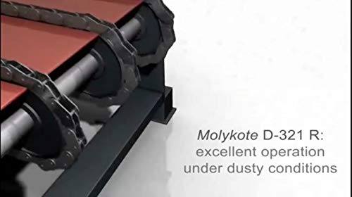 Molykote D321R Air Curing Dry Film Lubricant/Anti Friction Coating/Chain Lubricant - High Stressed Parts & Car Mirror Spray, 400ml