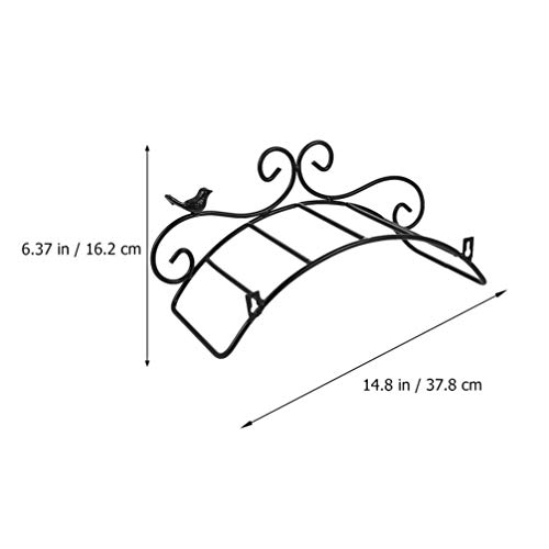 Hemoton 2 peças de mangueira de jardim, suporte decorativo para mangueira de água, suporte de mangue