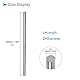 CoCud 2Stk Rund Stahl Stab 8mm Durchmesser 200mm Länge Schnellstahl Stangenware Handwerk DIY Werkzeug - (Anwendung: für Drehmaschinen Bohrmaschine)