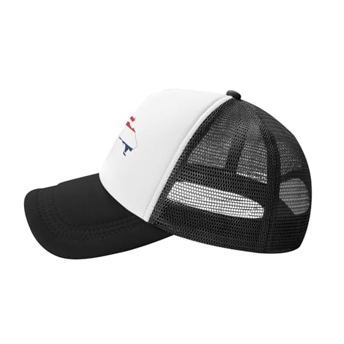 Flag of The Dominican Republic Trucker Hat Snapback Mesh Baseball Cap Unisex3