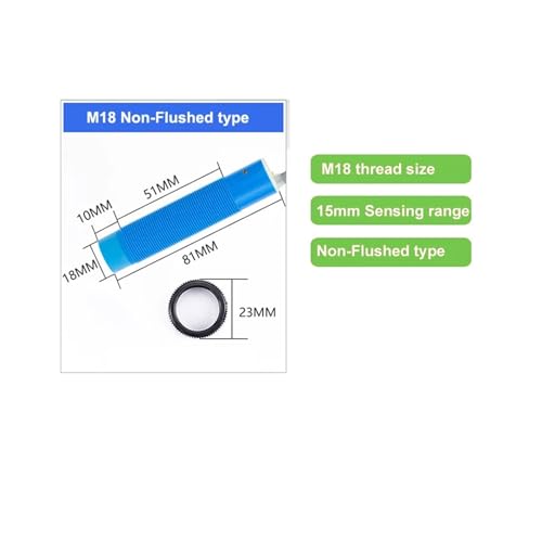 Sensor capacitivo PNP M18 que detecta a través de plástico para evitar paradas de producción 3