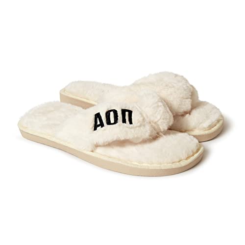 Sorority Shop Alpha Omicron Pi Fuzzy Slippers Women
