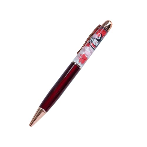 Image of Love Letters Envelope Heart Valentine's Romantic Funny Pens Cute Floater Floating Liquid Writing Journaling Office Pen Unique Gift For Women Men