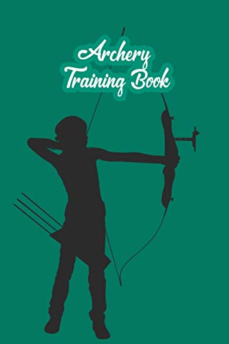 Archery Training Log Book with Paper Target Template Notebook