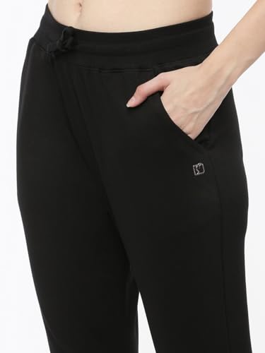 Image of Softline Active Womens Cotton Blend Jogger | Breathable | Stretchable | Sporty Look | Pack of 1