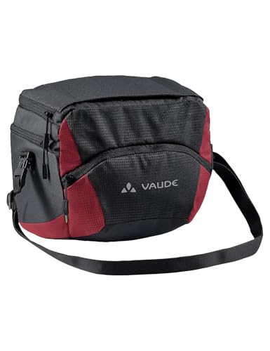 VAUDE Ontour Box L (Klickfix Ready), Negro/carmín, Talla única