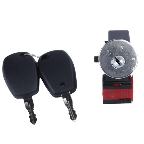 Cilindro de cerradura de encendido Logan Sandero 806016505R con dos llaves