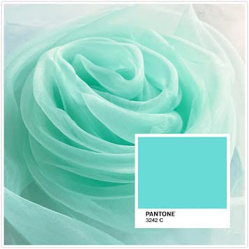 Megachest 145CM Wide Soft Organza Dress Fabric Fancy Costumes Decorations 50 Colors(Aqua, 10 Meters)