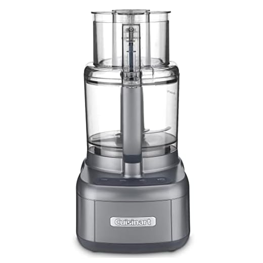 Cuisinart FP-11GMP1 Elemental 11 Cup Food Processor, Gunmetal