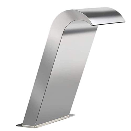 Poolbrunnen Edelstahlbrunnen Wasserfall Spray Wasserfallbrunnen Kaskade Schwimmbad Garten Wasserspielbrunnen ()