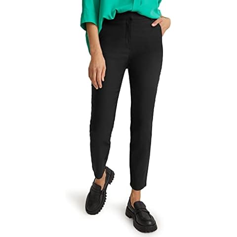 C&A Damen 5-Pocket Hosen Casual Mid Rise/Mid Waist Viskose Cover