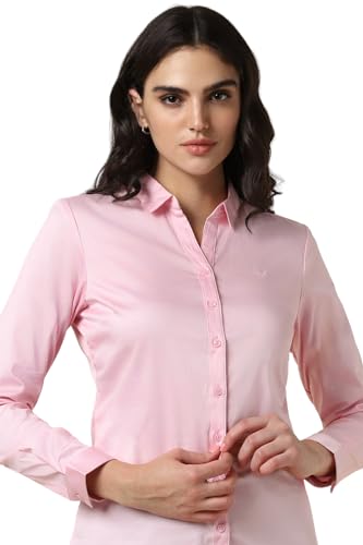 Image of Allen Solly Women's Cotton Classic Fit Solid Fashion Vest