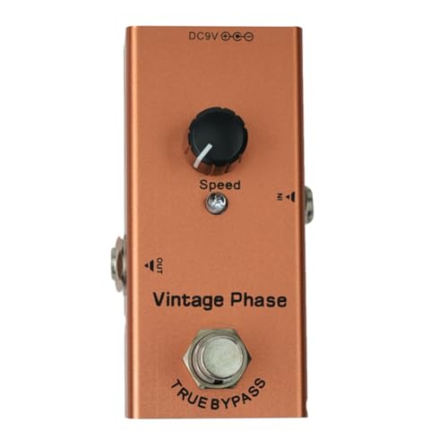 Facile da trasportare: questo pedale overdrive definitivo ha un corpo di piccole dimensioni, ¨¨ leggero, adatto per concerti all'aperto e alimentato da un adattatore DC 9V (non incluso nella confezione).