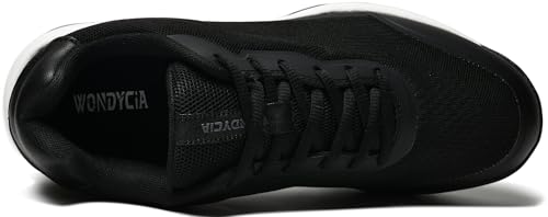 Image of Men's Hard Court Tennis Shoes, Carbon Fiber Midfoot Plate for Stability, Non-Marking Anti-Slip TPU Outsole, Breathable Mesh Upper, Size 8-12