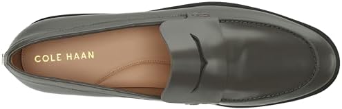 Cole Haan Women's Geneva Loafer, Pavement Box Calf, 5 | Image 4