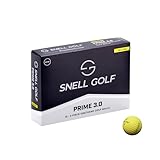 Snell Golf PRIME 3.0 1ダース 日本正規品 ■ USGA/R&A公認球 ■ 2024年新モデル ■ オンライン限定商品 (イエロー)