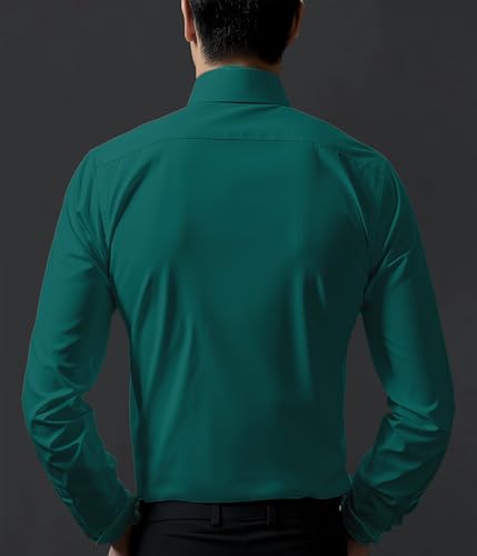 Image of CVC Mens Satin Regular Fit Formal Shirt.