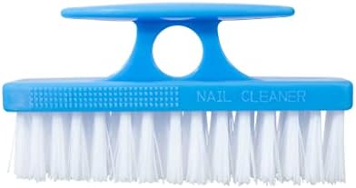 Superio Nail Brush Cleaner with Handle - Durable Brush Scrubber To Clean Toes, Fingernails, Hand Scrubber All Surface Cleaning, Blue Heavy Duty Scrub Brush Stiff Bristles, Easy To Hold