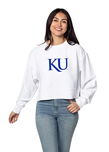 Image of chicka-d NCAA womens Corded Boxy Pullover