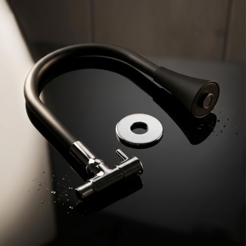 Image of Acetap 2 Mode Flexible Kitchen Sink Faucet with 360 Rotation | Splash-Proof Design, Water-Saving, Easy Installation, Washing & Cleaning, Wall Mount