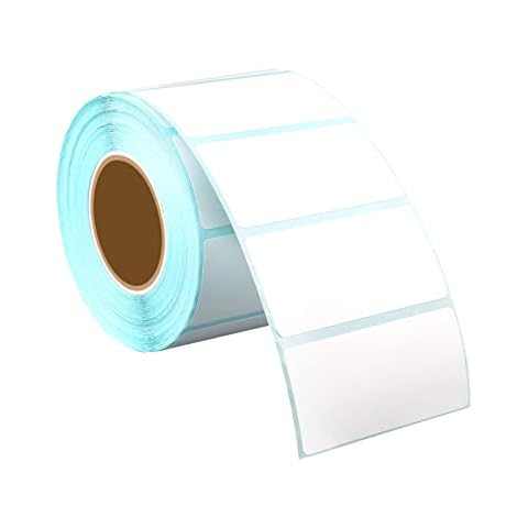 KINBOM 800pcs Self-Adhesive Thermal Labels Cover