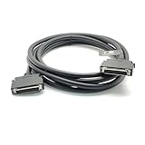 Elecbee SCSI MDR 50 pin maschio a maschio connettore dritto tipo a scatto con cavo 2,5 m