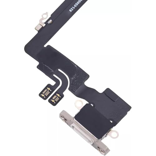 Plus de charge iPhone 16 Pro Max ? Changez le connecteur de rechange flexible blanc - 6