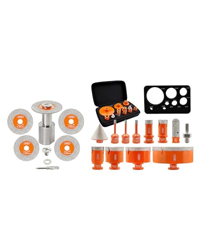 Kit Trépan Carrelage M14 BGTEC : Finis les Éclats sur Faïence et Grès Dur
