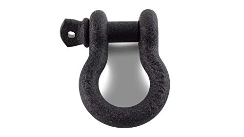 Anillo en D de acero negro Body Armor 4x4 3207 grillete para parachoques