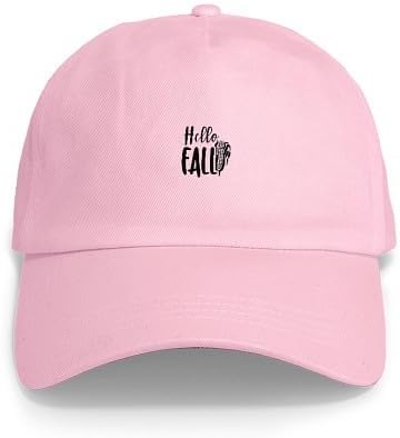 CafePress Hello Fall Corn Autumn Thanksgiving Cap Adjustable Baseball Cap
