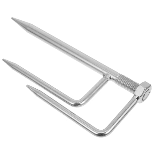 TOBBOMEY Soporte De Sombrilla De Playa Compacto y Ligero Ancla De Arena Resistente Base para Sombrilla De Exterior para Viajes y Actividades Al Aire Fácil De Usar Arena y Tierra