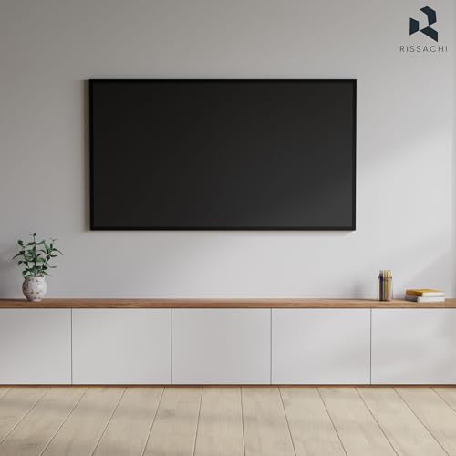 Image of RISSACHI TV Stand | Universal Wall Mount TV Stand with VESA Mount for 32 to 55 Inch TVs | Space-Saving & Adjustable Bracket