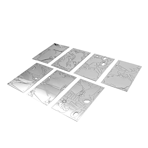 DOITOOL 1 Pc Pegatinas De Pared De Fondo Etiqueta Engomada Del Mapa Del Mundo De Acrílico Espejo De...
