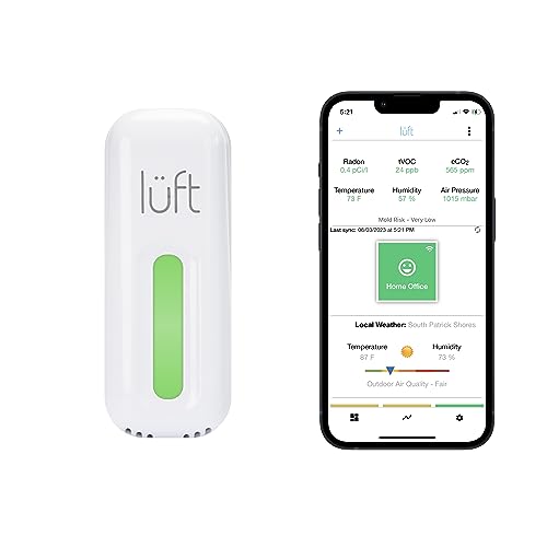 Radon-and-Indoor-Air-Quality-Monitor-Portable-Plugin-Continuously-Measures-Also-VOC-eCO2-Temperature-Pressure-and-Humidity-Wi-Fi-Connected-Mobile-App-Included
