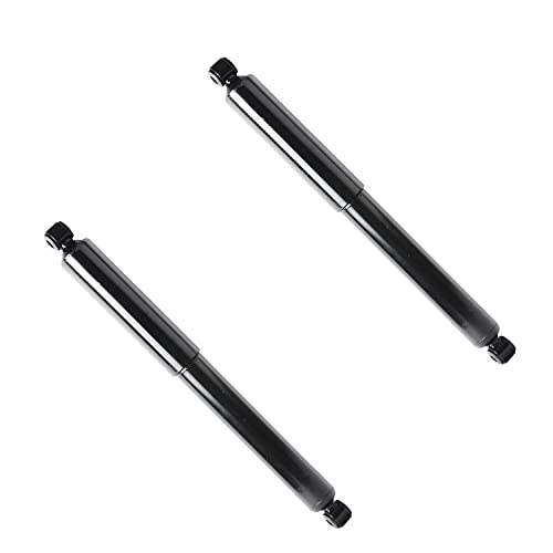 Image of Detroit Axle - Rear 2pc Shock Absorbers for Nissan Frontier Xterra Isuzu Pickup Trooper Jeep Comanche Toyota Land Cruiser, 2 Shock Absorbers Assembly Replacement