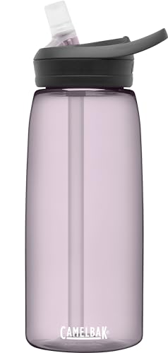 Image of CamelBak Eddy+ Water Bottle with Bite Valve Straw, Leak‑Resistant Easy‑Sip Design for Everyday Hydration, 32oz, Purple Sky