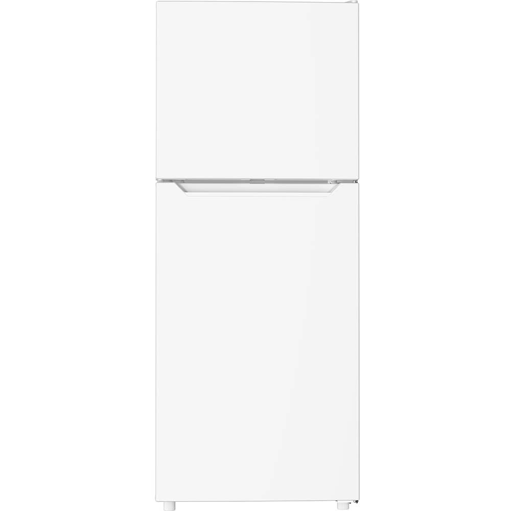 Greenline GRCHR10FFW 10 Cu. Ft. White Top Mount Refrigerator on Fridge.com