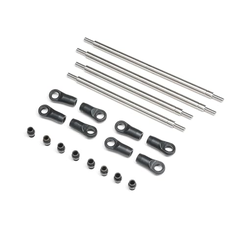 Axial Rear Upper/Lower 4WS Links Set Titanium AXP8 AXI-2207