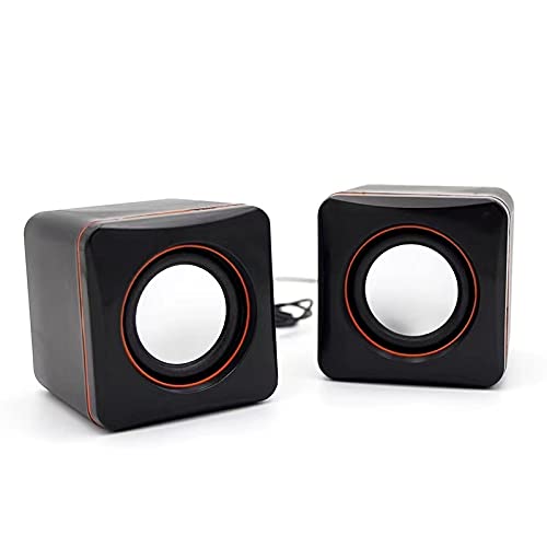 Buy Pkanjmy USB Computer Speaker, Laptop Speaker with Stereo Sound & Enhanced Bass, Portable