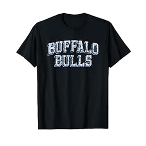 Buffalo Bulls Retro Arch Officially Licensed T-Shirt